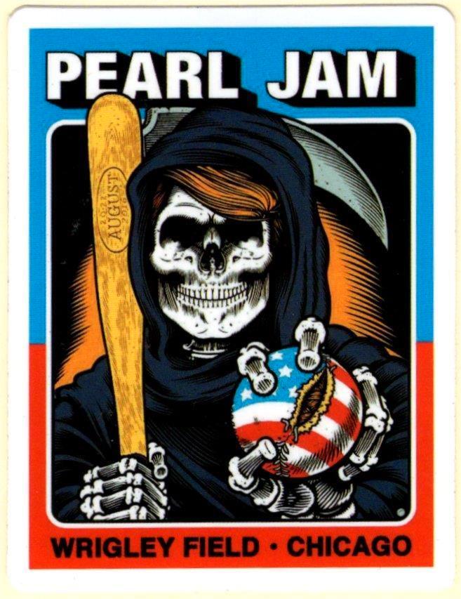 Pearl Jam sticker #10, Verzamelen, Muziek, Artiesten en Beroemdheden, Nieuw, Verzenden