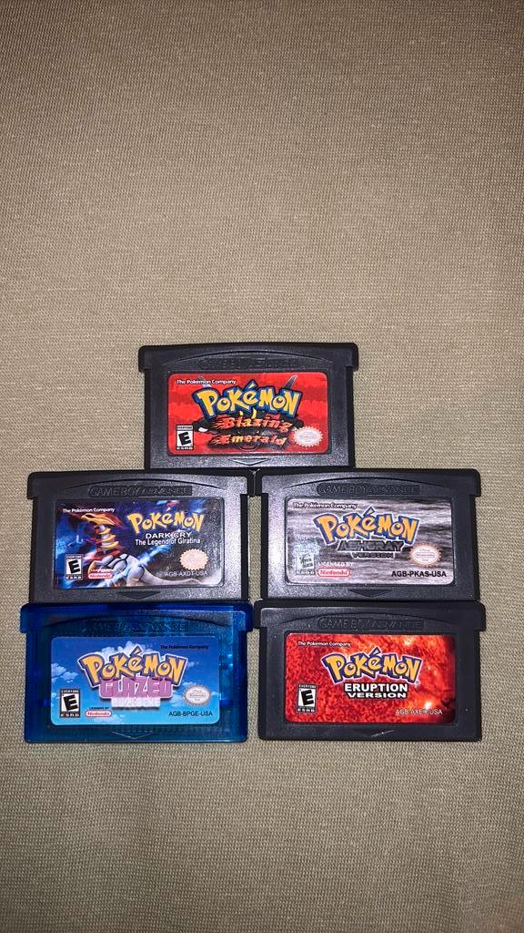 POKEMON RH - Alle games werken en saven!, Games en Spelcomputers, Games | Nintendo Game Boy, Zo goed als nieuw, Overige genres