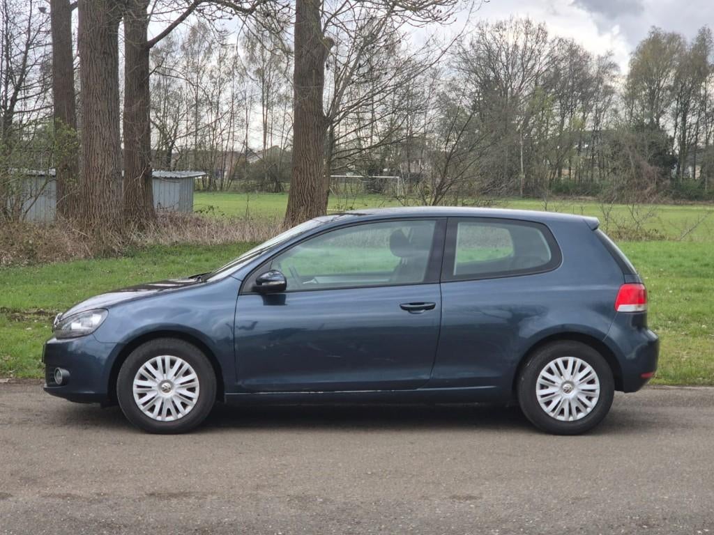 VW Golf 6 - 1.4i - PDC V+A - 1e eigenaar + onderhoudsboek, Voorwielaandrijving, Stof, Bedrijf, Grijs