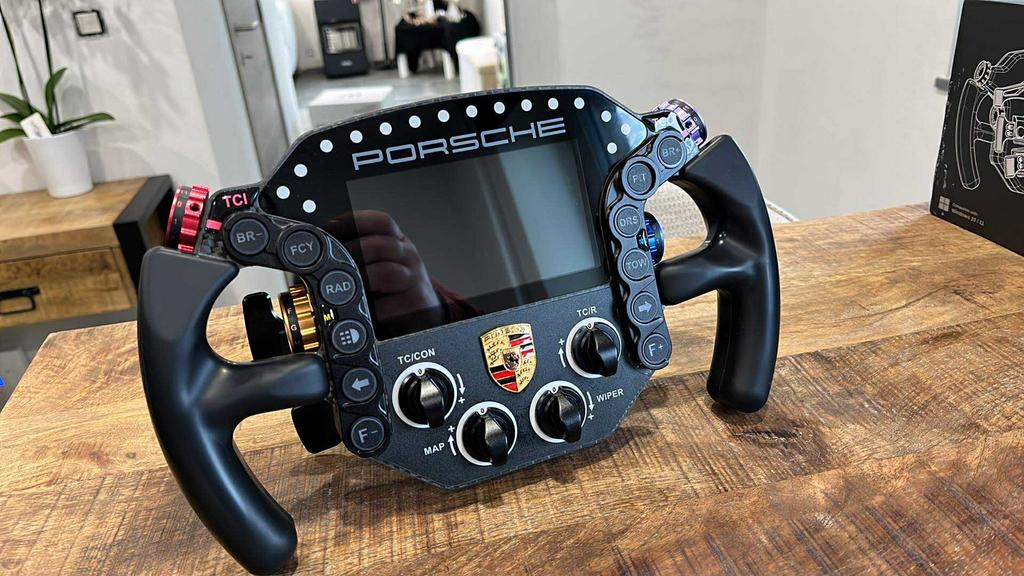 Volant Grid Porsche 911 RSR by Simlab, Informatique & Logiciels, Joysticks, Comme neuf, Enlèvement