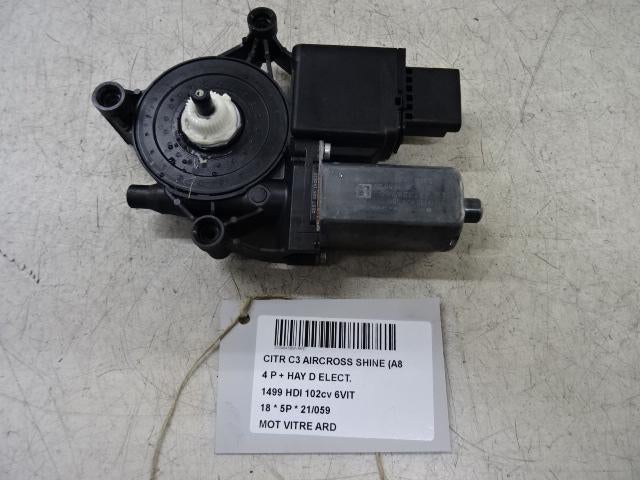 MOTEUR LEVE VITRE ELECTRIQUE ARRIÈRE GAUCHE Citroën, Autos : Pièces & Accessoires, Utilisé, Arrière, Citroën