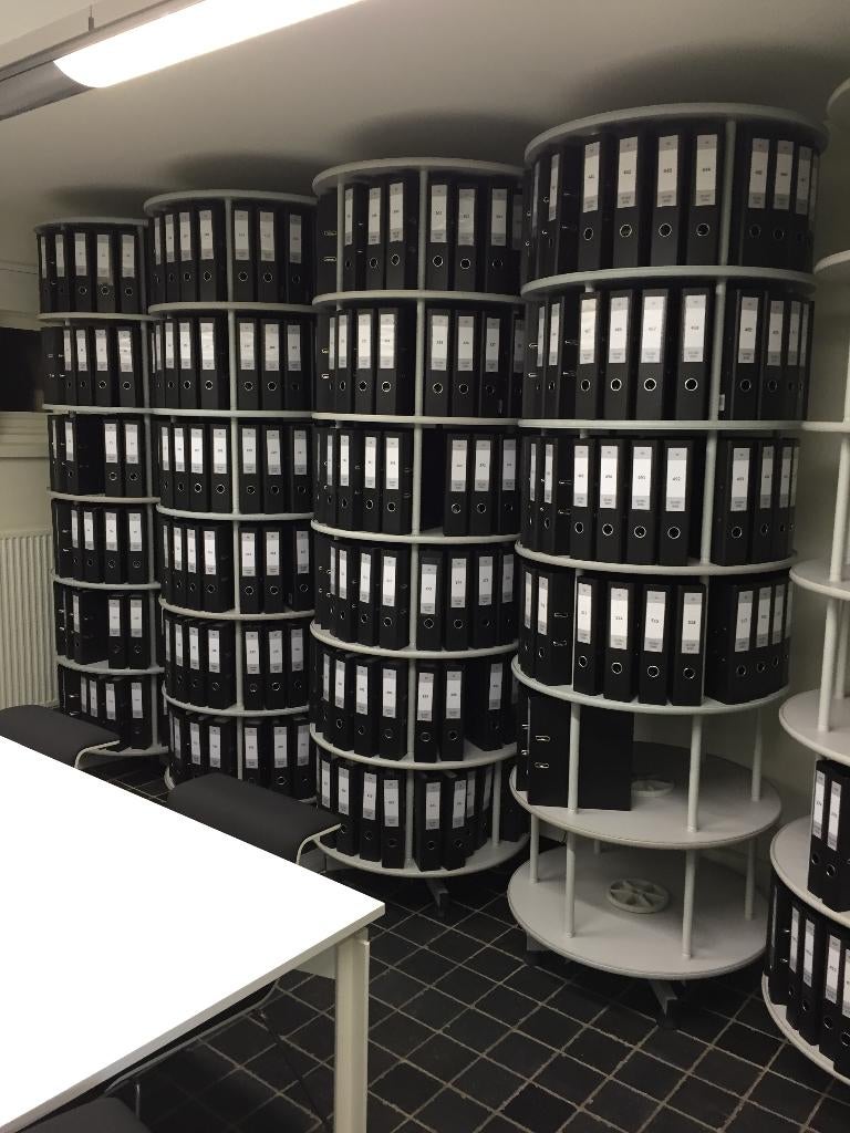 Ordner draaizuilen – ideaal voor kantooropslag of archief!, Autres lieux, Enlèvement, Utilisé, Armoire