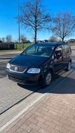 Vw touran  1.9 Tdi airco 188.000 pas grootonderhoud  had, Autos, Achat, Capteur de stationnement, Entreprise, Noir