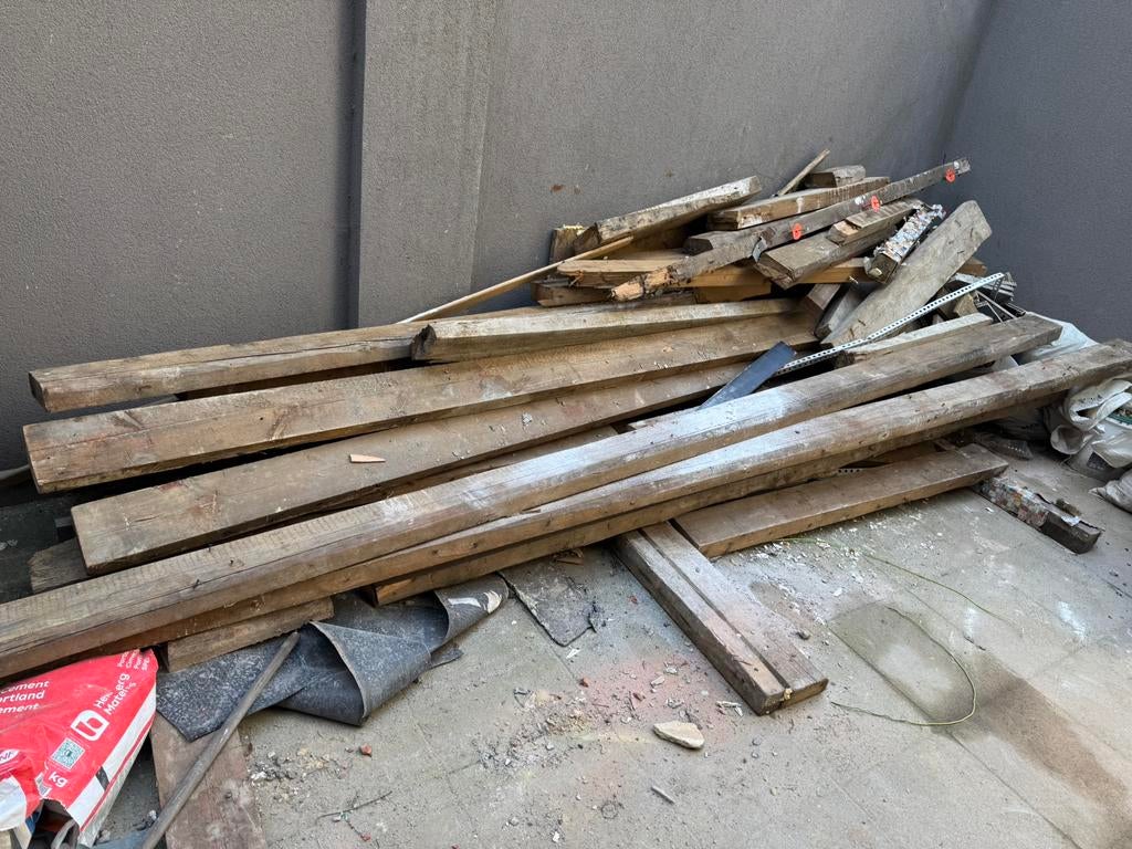 Verschillende balken, Doe-het-zelf en Bouw, Ophalen, Gebruikt