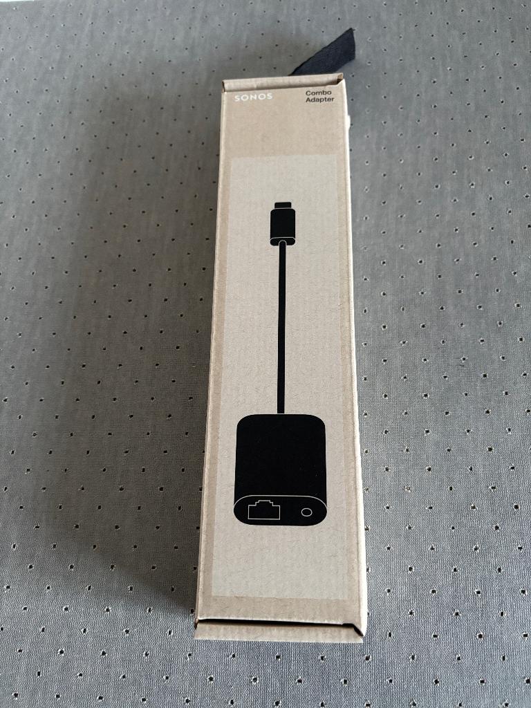 SONOS Adaptateur 3.5mm jack/Ethernet Era 100/300 Neuf Scellé, Enlèvement ou Envoi, Neuf, Moins de 2 mètres, Câble de haut-parleur