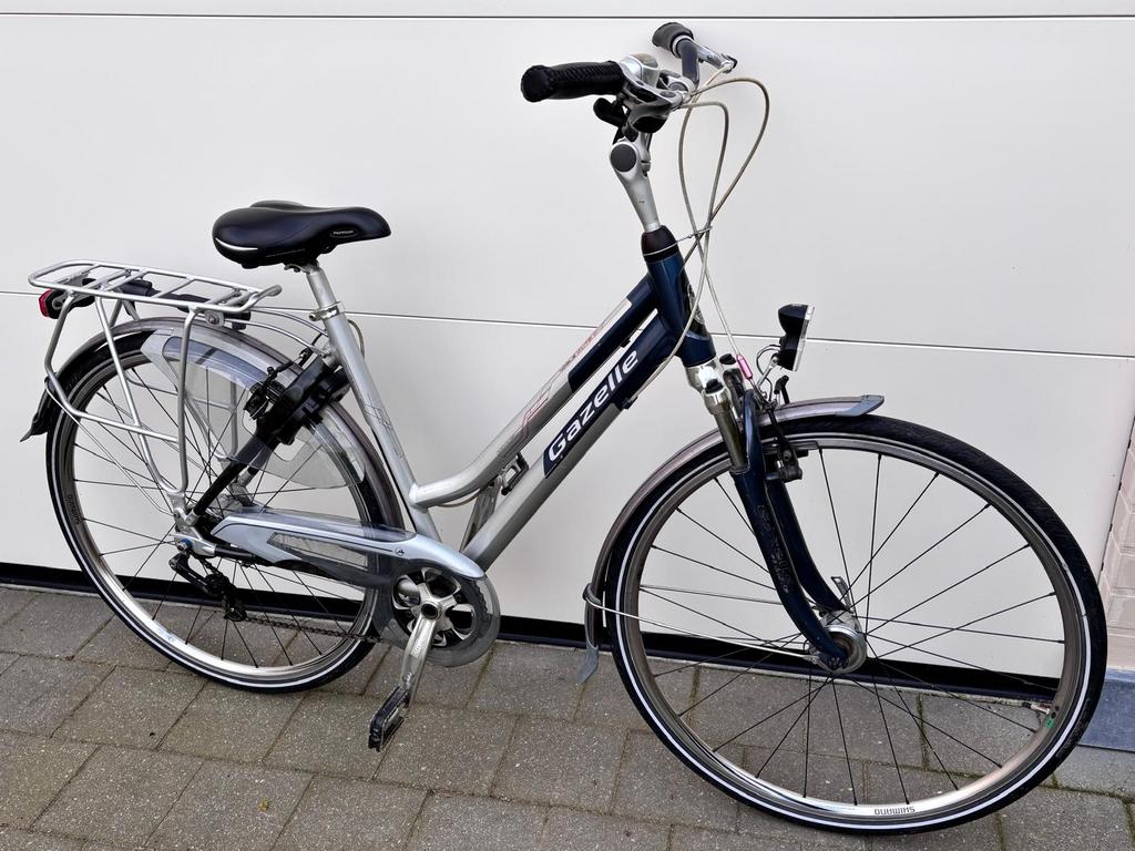 Damesfiets Gazelle, Fietsen en Brommers, Ophalen, Zo goed als nieuw, Gazelle
