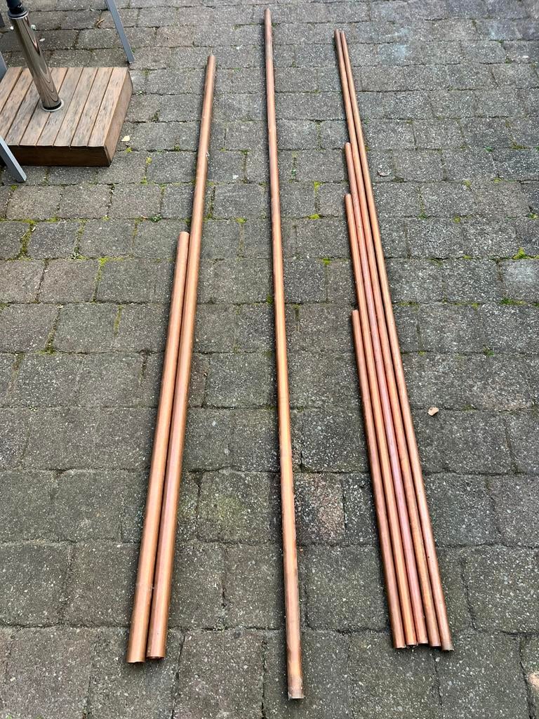 Koperen buizen, Ophalen, Nieuw