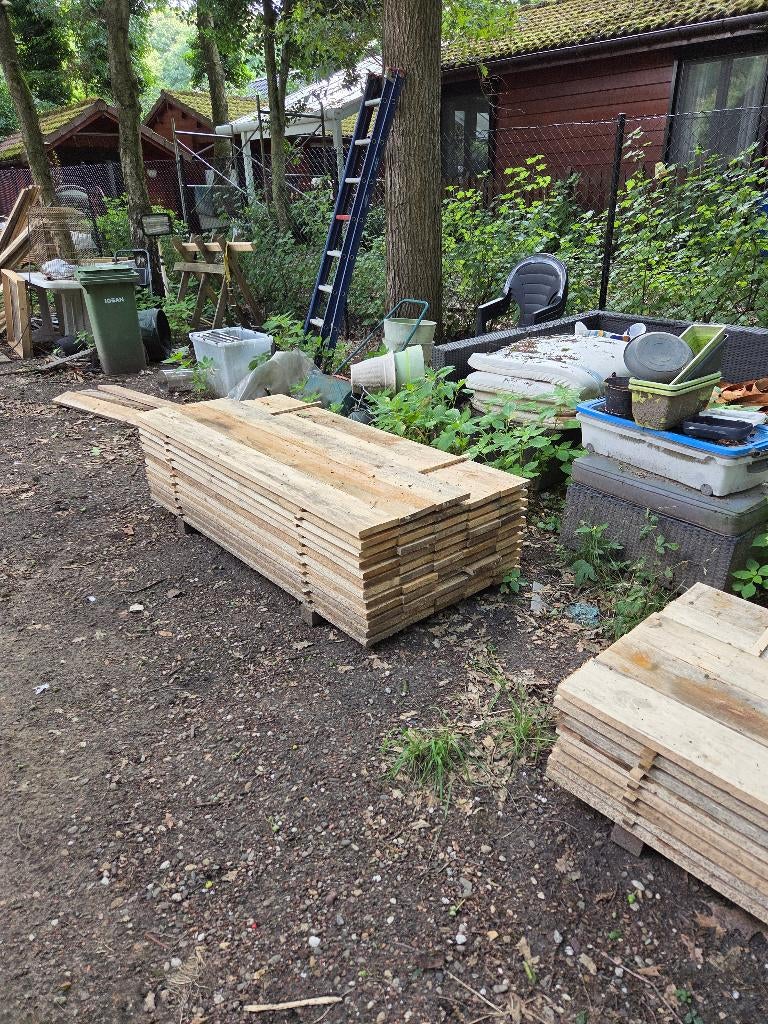 Grenen planken 150cm, Doe-het-zelf en Bouw, Hout en Planken, Ophalen, Grenen