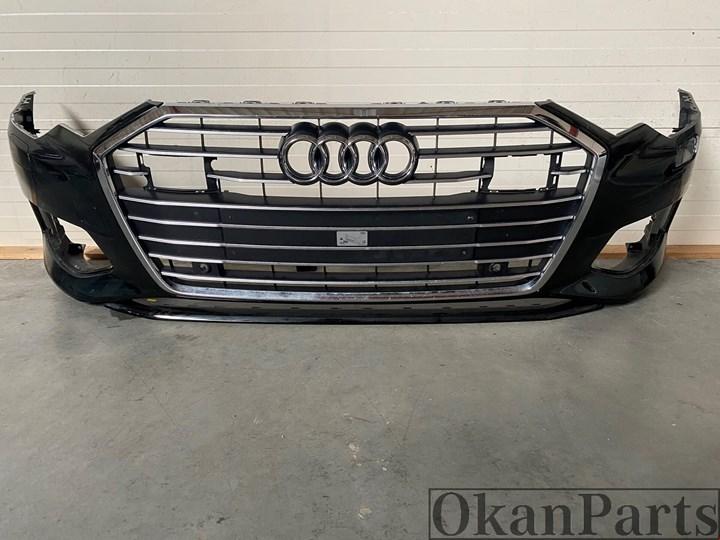 Audi A6 C8 voorbumper 4K0807437A, Gebruikt, Voor, Audi, Bumper