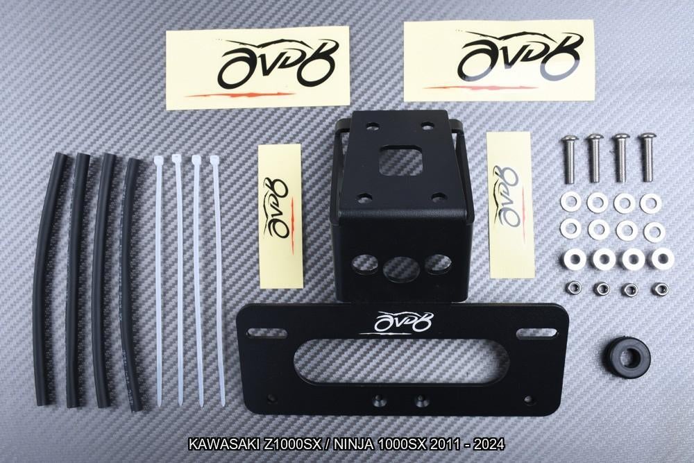 Support de plaque KAWASAKI Z1000SX NINJA 1000SX 2011 - 2024, Motos, Accessoires | Autre, Neuf, Enlèvement ou Envoi