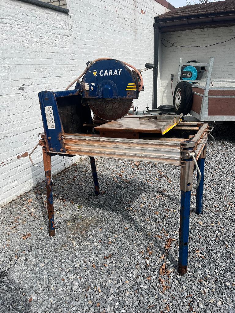 Carat tafelzaag T-4010, Doe-het-zelf en Bouw, Ophalen, Gebruikt