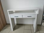 Bureau extensible blanc laqué, Autres marques, Bureau d'ordinateur, Classique, Enlèvement