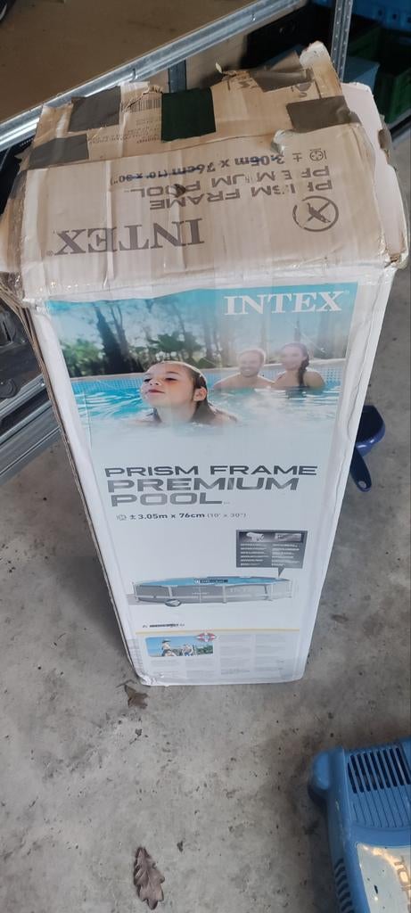 Intex zwembad 306cm, Jardin & Terrasse, Piscines, Enlèvement