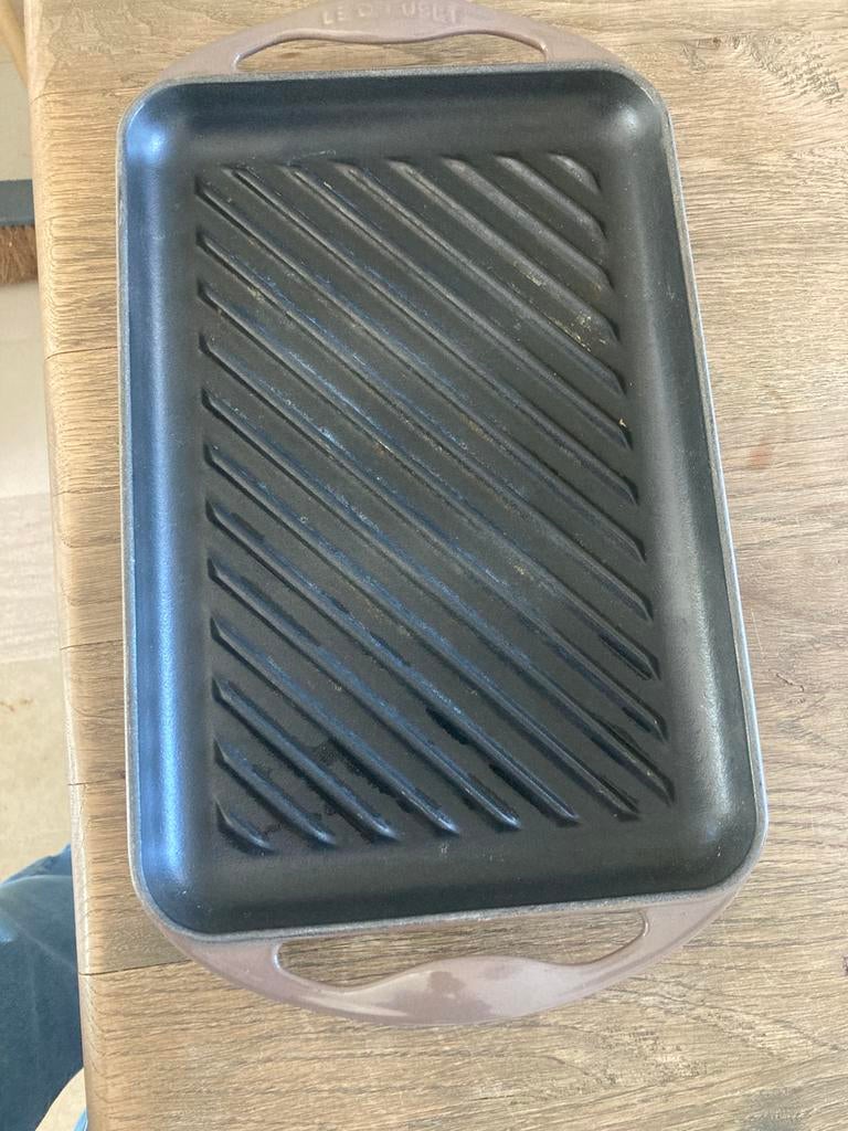 Le Creuset grillpan, Ophalen, Gebruikt, Gietijzer, Overige typen