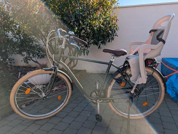 B'twin Elops 520 (eventueel met kinderzitje), Fietsen en Brommers, Fietsen | Cruisers en Lowriders, Ophalen