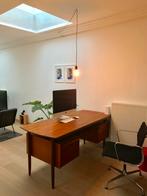 Tijsseling/Humelfa cowhorn vintage teak bureau, Huis en Inrichting, Ophalen, Gebruikt, Bureau