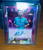 Topps Chrome Bernardo Silva City autograph/genummerde kaart, Ophalen of Verzenden