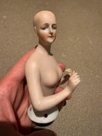 demi pouppée ancienne en porcelaine, Collections, Enlèvement, Poupée