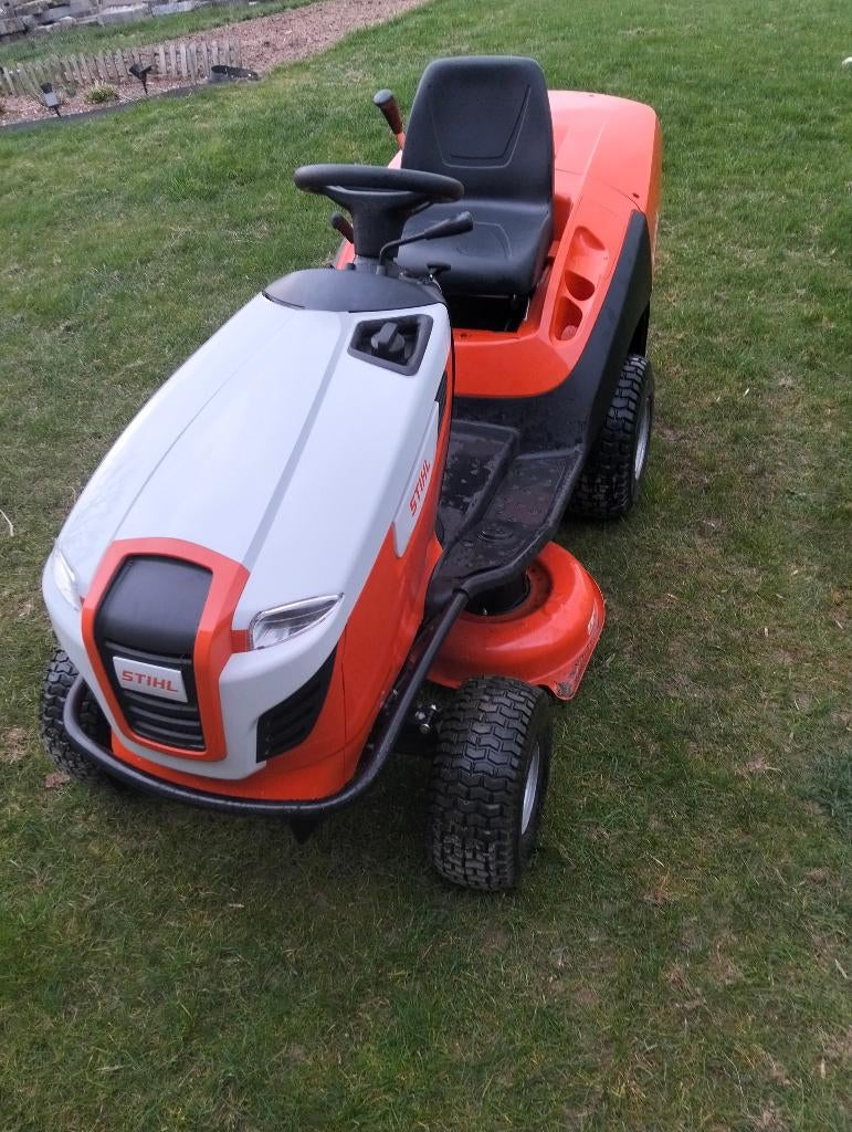 Sthil RT 5097 tractor, grasmaaier, Tuin en Terras, Ophalen, Zo goed als nieuw, 90 tot 120 cm