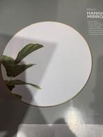 Miroir avec bord doree 55cm, Neuf, Moins de 100 cm, Rond, Enlèvement