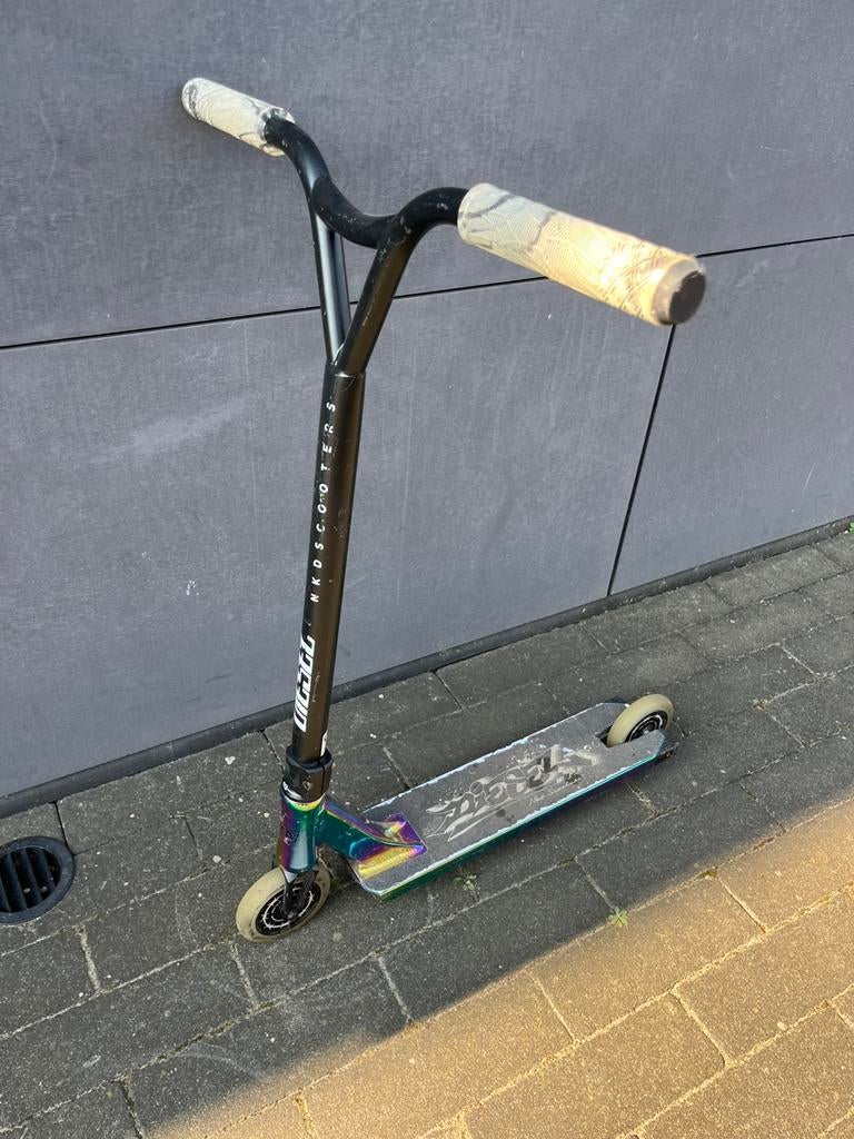 Stuntstep, Ophalen, Zo goed als nieuw