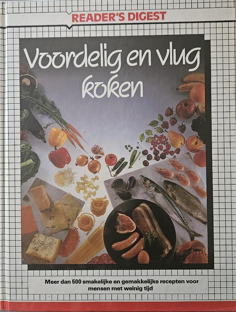 Voordelig en vlug koken - Reader's Digest 1991, Livres, Livres de cuisine, Comme neuf, Entrées et Soupes, Plat principal, Tapas, Snacks et Dim Sum