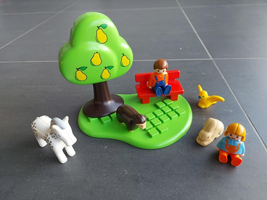 Playmobil 123 dieren in de weide, Ophalen of Verzenden, Zo goed als nieuw