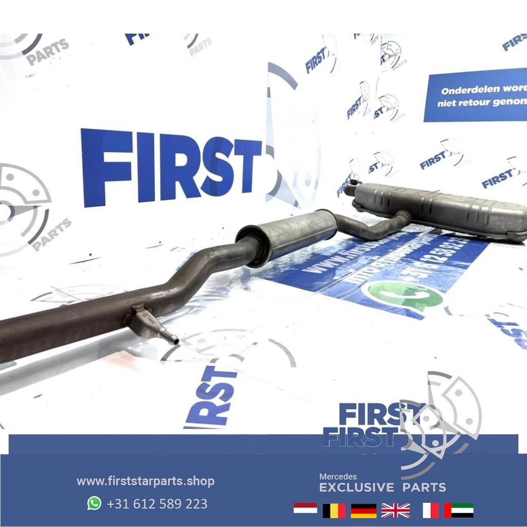 W176 dubbele AMG line uitlaat Mercedes A Klasse 2017 demper, Gebruikt, -, Ophalen of Verzenden, -