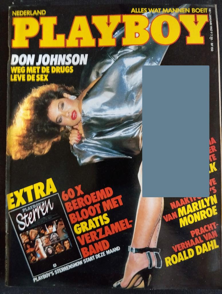 Playboy NL (12st) Jaar1987, Verzamelen, Tijdschriften, Kranten en Knipsels, Tijdschrift, 1980 tot heden, Verzenden