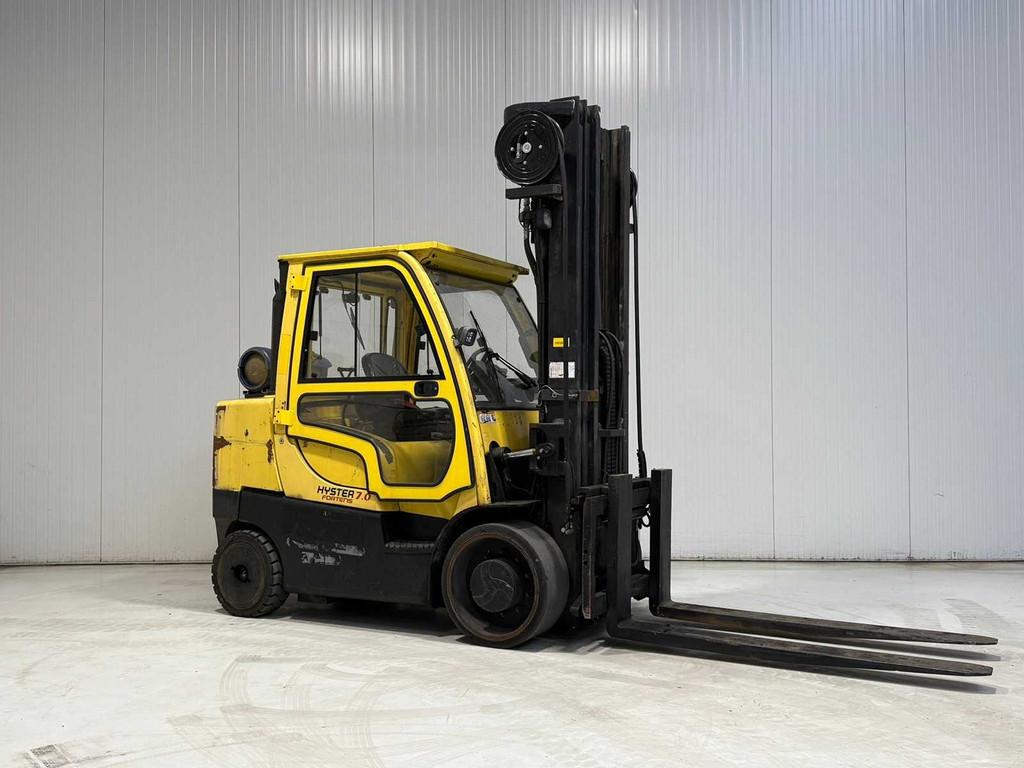 Hyster - S7.0FT - Triplex 6,2M, Lift-Free, Shift-Shift - Cha, LPG, Chariot élévateur, Hyster