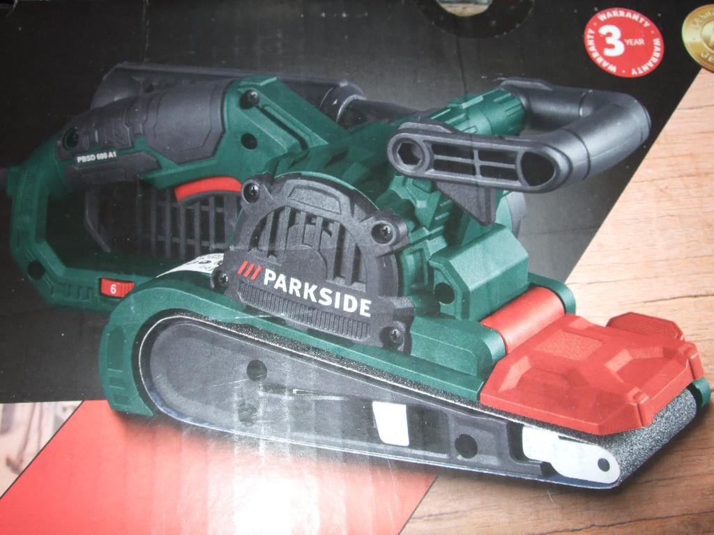 ponceuse à bande neuve, Doe-het-zelf en Bouw, Gereedschap | Schuurmachines, Ophalen, Nieuw, Bandschuurmachine