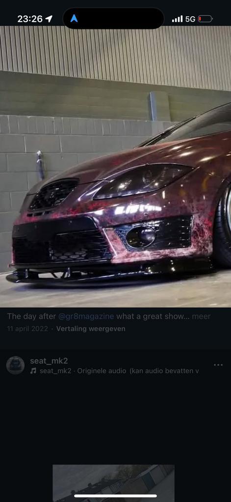 Seat leon 1P bodykit maxton fr cupra, Auto-onderdelen, Verlichting, Seat, Gebruikt, Ophalen