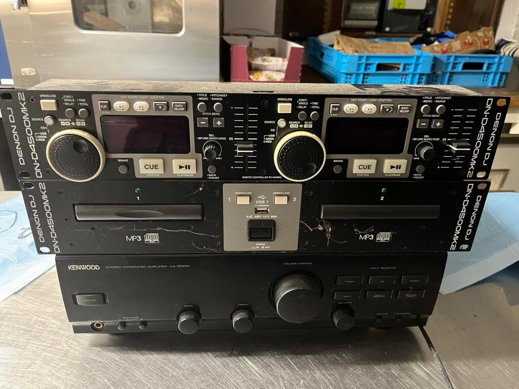 Mengpaneel etc, Ophalen, Zo goed als nieuw