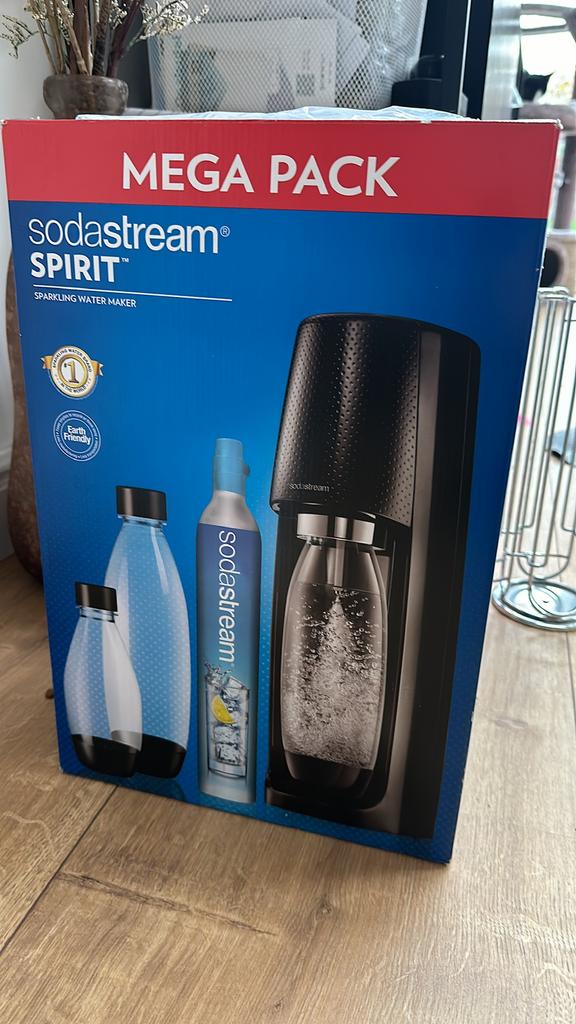 Sodastream zwart, perfect staat, Ophalen, Zo goed als nieuw