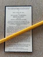 BUS EXPLOSÉ AVEC 4 VICTIMES À St.Julian-Langemark1932, Enlèvement ou Envoi, Image pieuse