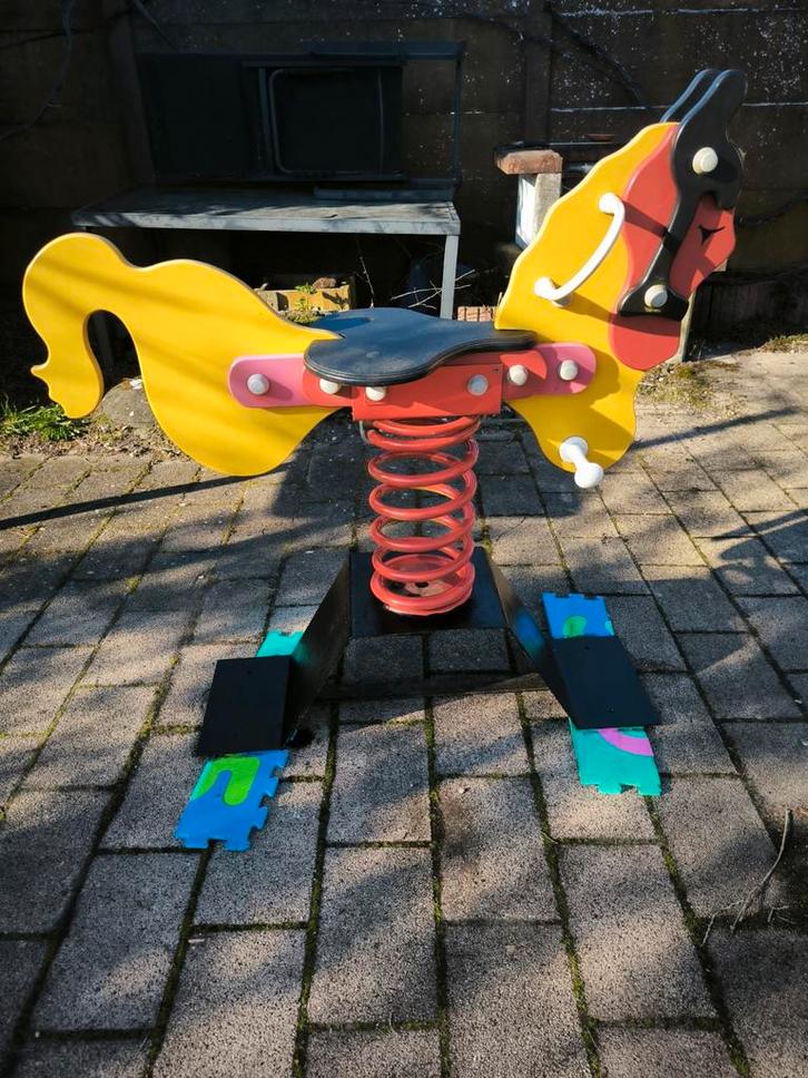 Paardje wipkip, Kinderen en Baby's, Speelgoed | Buiten | Speeltoestellen, Ophalen