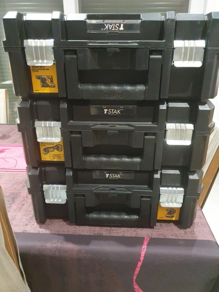 Valises dewalt, Doe-het-zelf en Bouw, Gereedschap | Machine-onderdelen en Toebehoren