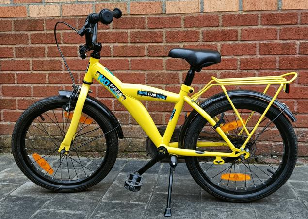 Kinderfiets (18 inch, jongen), Fietsen en Brommers, Fietsen | Kinderfietsjes, Ophalen, Gebruikt, 16 tot 20 inch, BikeFun Kids (BFK)