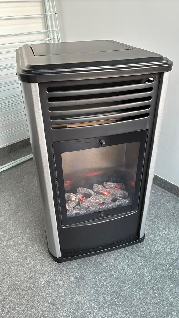 Manhatten mobiele gaskachel 3,4 kW, Huis en Inrichting, Kachels, Zo goed als nieuw, Gaskachel, Ophalen