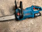 Kettingzaag met accu en lader, Tuin en Terras, Ophalen, Zo goed als nieuw