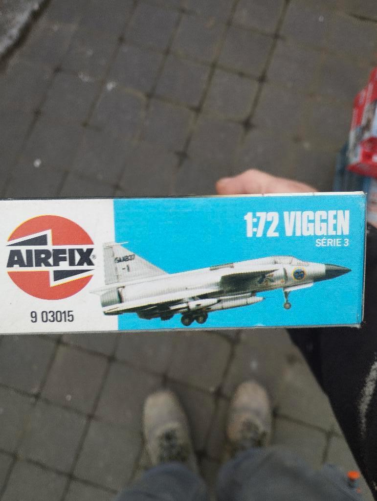 Saab Viggen Airfix 03015, Overige merken, 1:72 tot 1:144, Nieuw, Ophalen of Verzenden