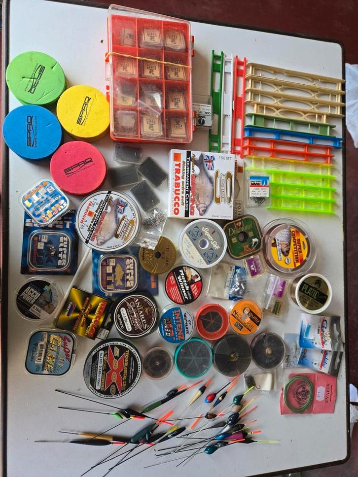 Partij witvismateriaal, Watersport en Boten, Hengelsport | Witvissen, Ophalen