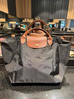 Longchamp Le Pliage M, Ophalen of Verzenden, Gebruikt, Zwart
