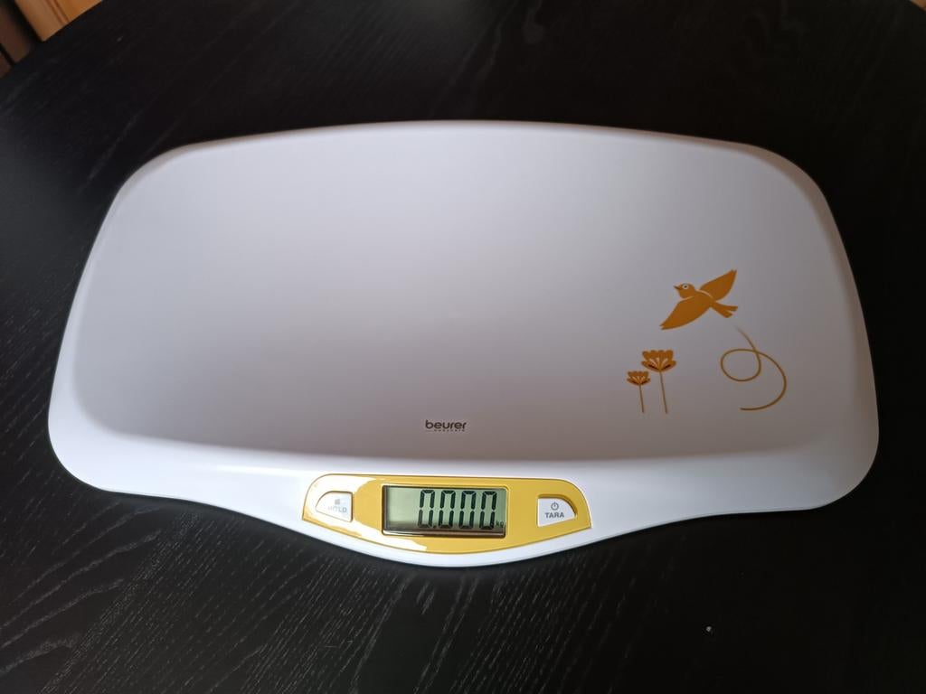 Balance pèse bébé Beurer, Electroménager, Balances, Enlèvement ou Envoi, 10 à 50 kg, Plus fin que 1 gramme, Pèse-personne