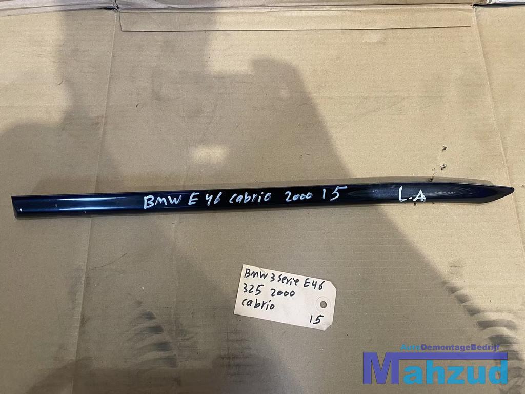 BMW 3 SERIE E46 CABRIO Stootstrip sierstrip links achter zwa, Petuelring 130
80788  Munich, DE, Arrière, Info@bmw.de, Utilisé