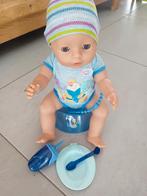 Plassende Baby Born pop jongen, Ophalen, Gebruikt, Babypop
