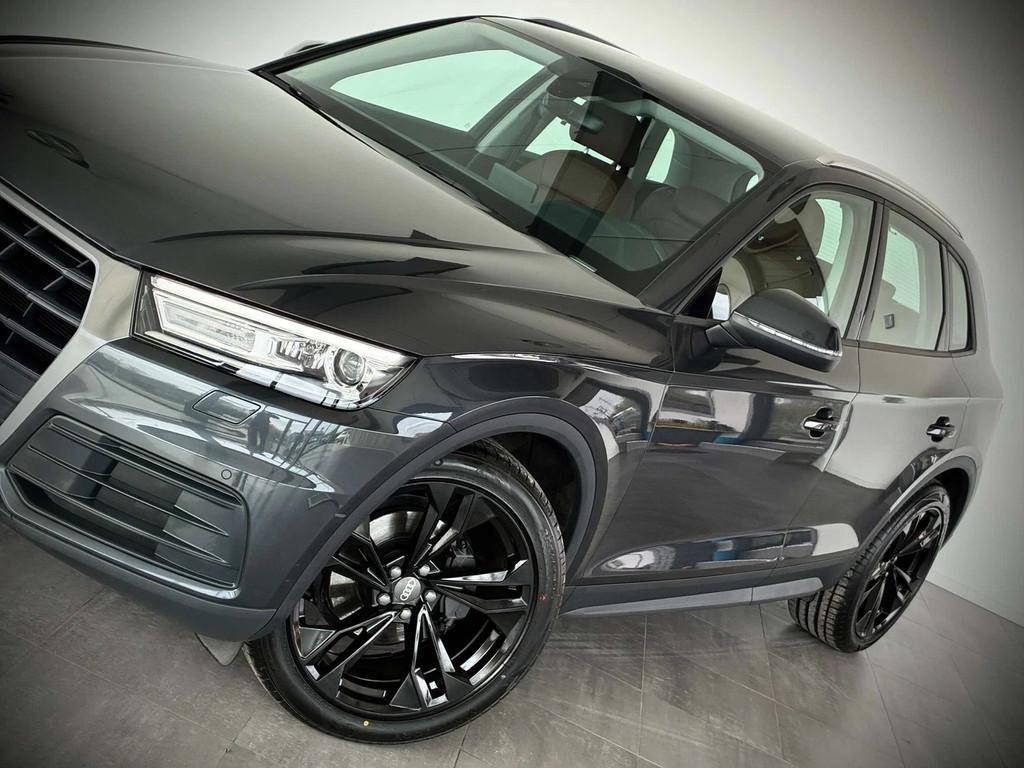 Audi Q5 2.0 TDi S tronic-1ERPRO-LED-GPS-CUIR-JANTES20-PDC, Argent ou Gris, Achat, Euro 6, Entreprise