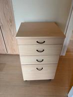 Nachtkastje op wielen, Huis en Inrichting, Kasten | Ladekasten, Ophalen, Zo goed als nieuw