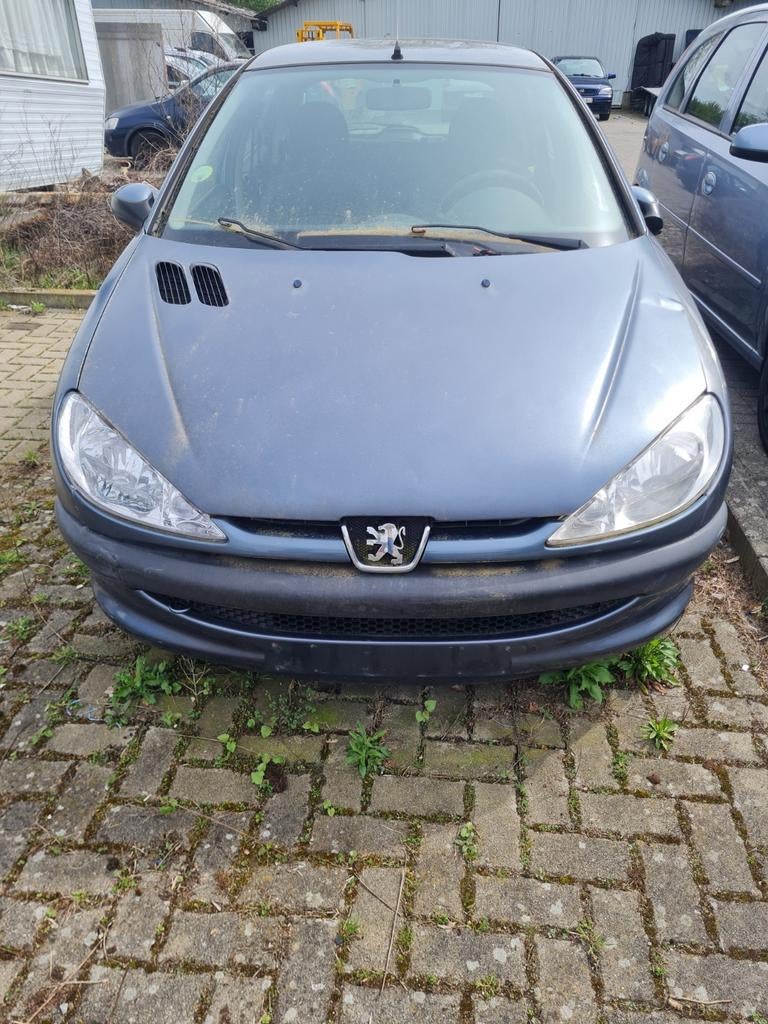 Peugeot 206  tbenzine  zonder papieren en turbo ( papieren k, Auto's, Peugeot, Particulier, Te koop, Benzine