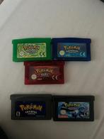 Pokemon games (Saphire, Ruby, Leaf Green) +, Consoles de jeu & Jeux vidéo, Jeux | Nintendo Game Boy, Enlèvement, Utilisé